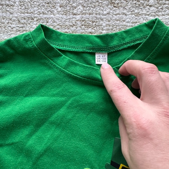 Green Lucky Dude Kids Shirt - Picture 3 of 3